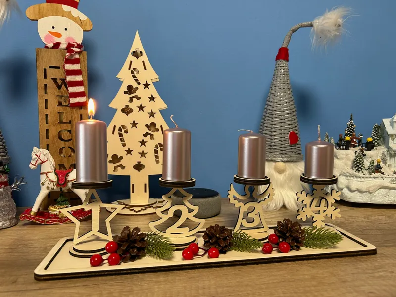 Advent candlestick