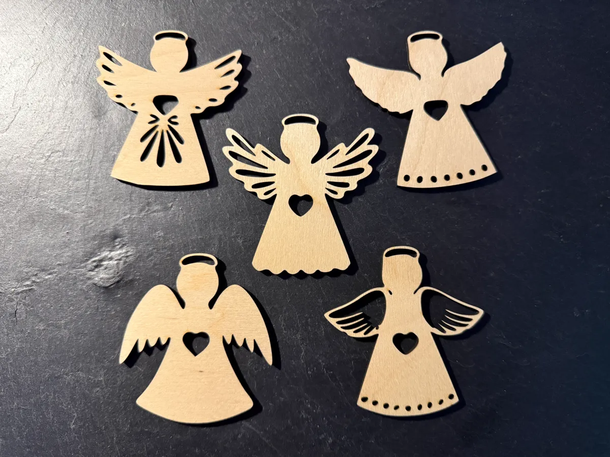 #1 Christmas Angel Set (Christmas Tree) by STL - Factory (Germany) MakerWorld: Download Free 3D Models - 3D model önizlemesi