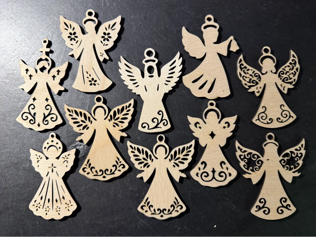 Christmas Angel Set #3 by STL - Factory (Germany) MakerWorld: Download Free 3D Models - 3D model önizlemesi