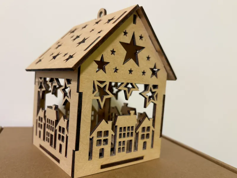 Christmas House Ornament 3