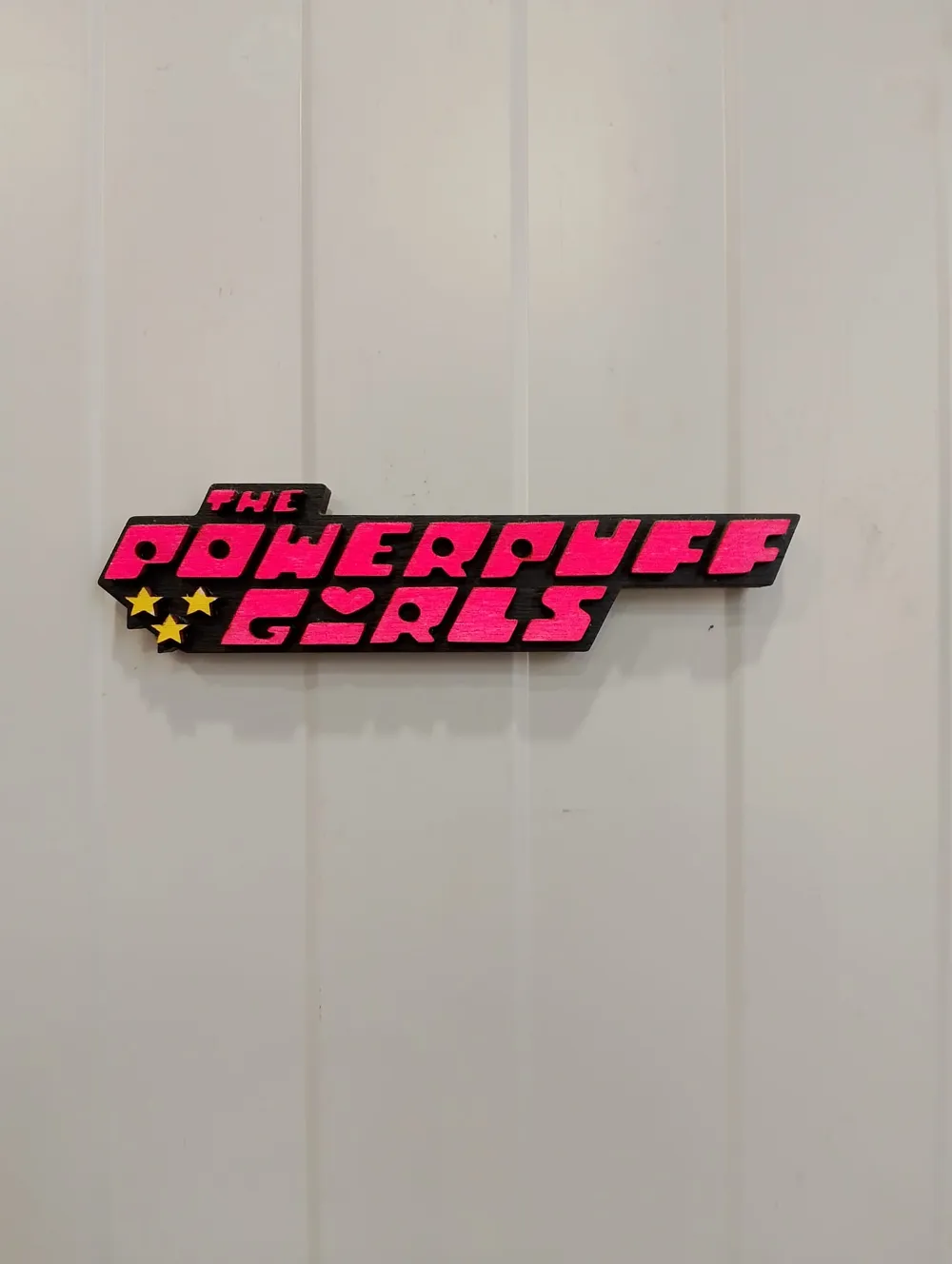 Powerpuff Red Sign VECTOR THE POWERPUFF - Free 3D Print Model - MakerWorld