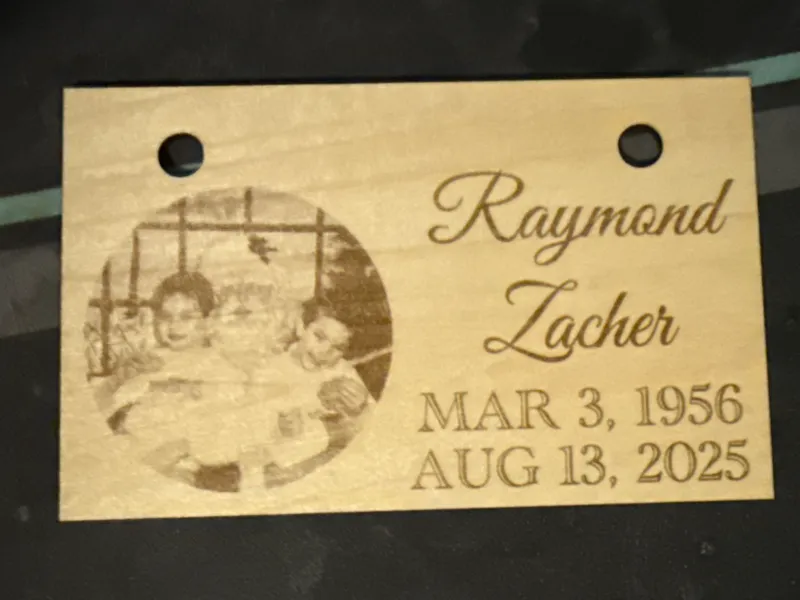 Laser Temp for Garden Sign