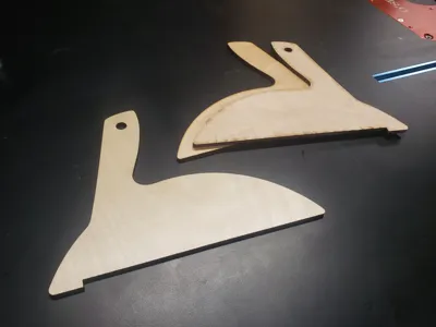 Lasercut Table Saw Pusher