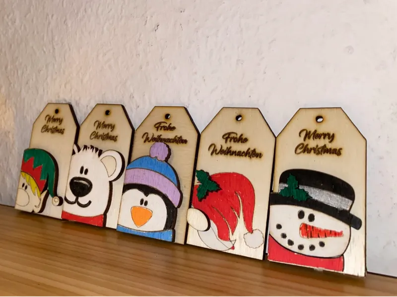 Christmas gift tags