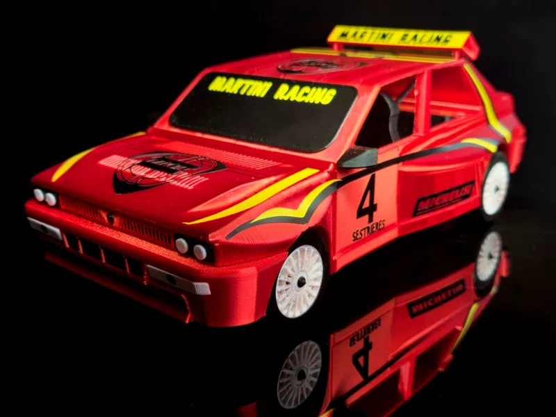 RALLY CAR – Lancia Delta HF Integrale - STICKERS