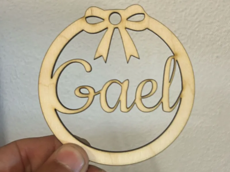 BOLA NAVIDAD CON LAZO