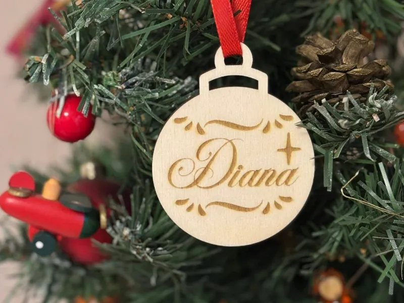 Customizable Christmas Bauble