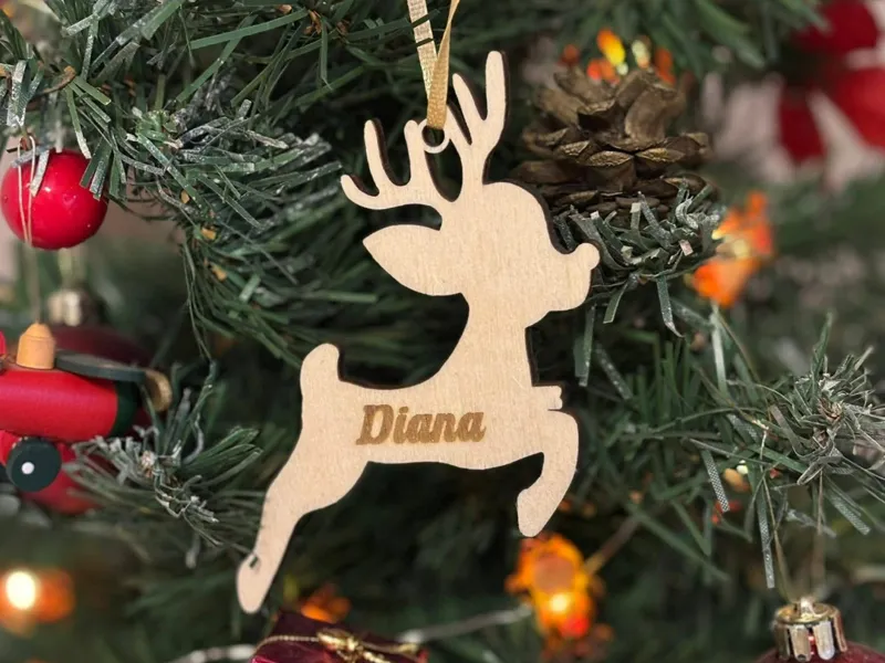 Deer Christmas Ornament