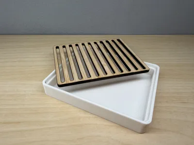 Laser Cut for Soap Dish