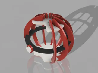 Pokebola mdf esfera