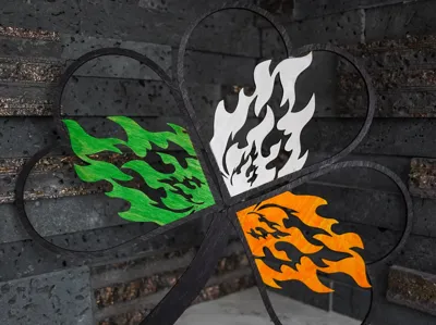 Fiery Shamrock