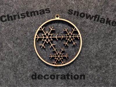 Cristmas Snowflake Decoration