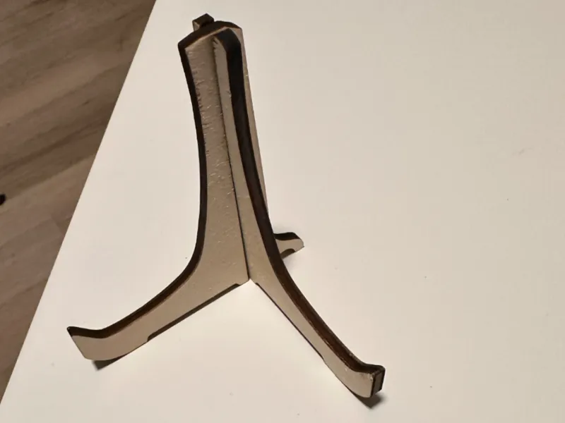 Halter Holzscheibe
