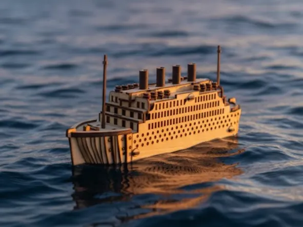 Lasercutted Boat on 3mm plywood