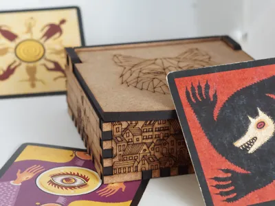 The Werewolves of Millers Hollow board game box