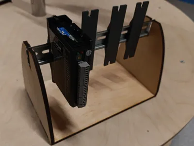 37.5mm Din rail holder for drivers or other