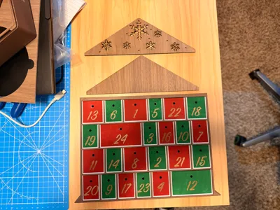 Advent Calendar Laser Files