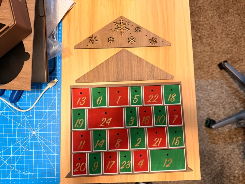 Advent Calendar Laser Files