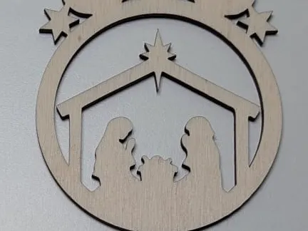 Presepe palla di Natale
