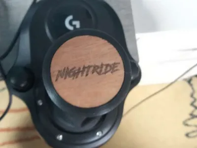 Nightride Wooden Plate for Gear Shift Knob