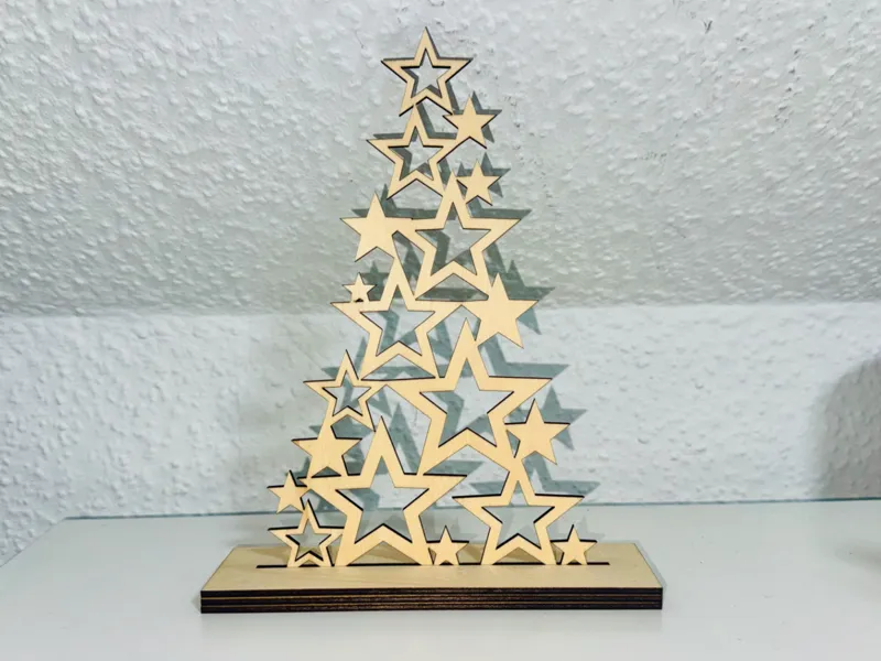 Weihnachtsbaum Sterne