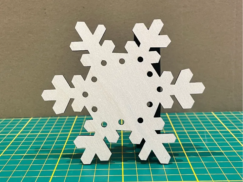 Flocon à décorer