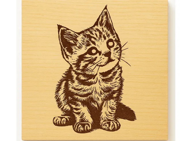 Quadretto Kitten