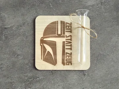Gift Plate for Vouchers - Mandalorian