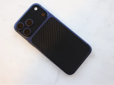 iPhone 17 Pro Max Carbon Fiber Skin