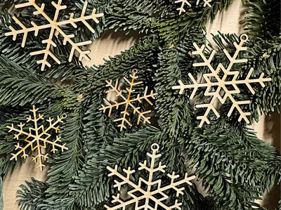 Snowflake Ornament Christmas Tree 