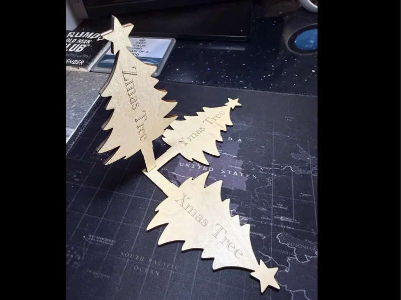 X-Y-Zmas Tree Christmas Decoration