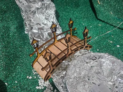 Nativity scene bridge