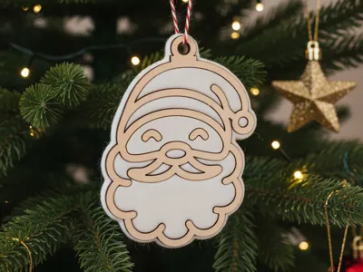 Wooden Santa Claus