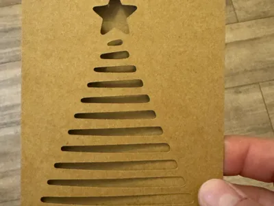 Christmas Tree Card