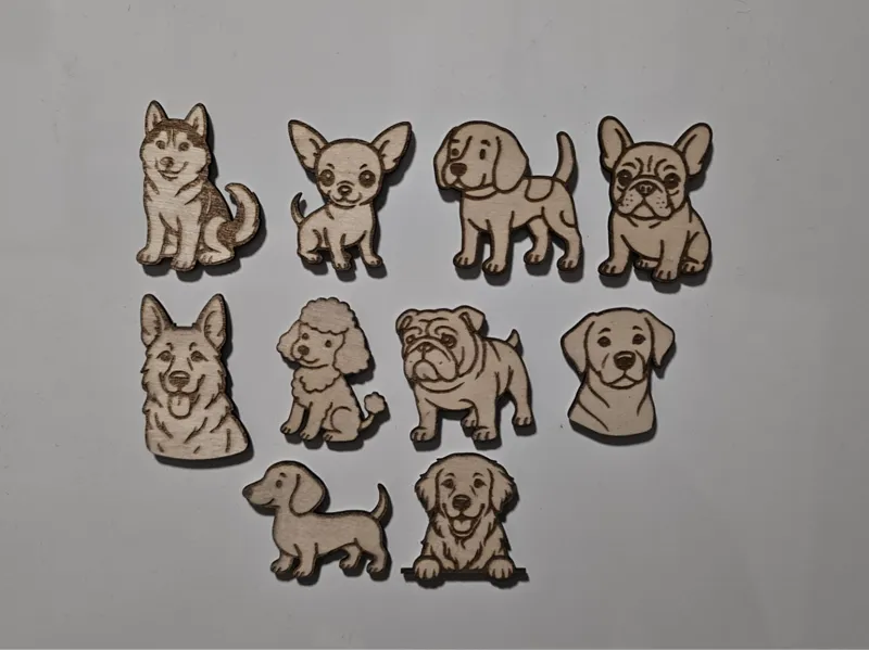 Dog Fridge magnets