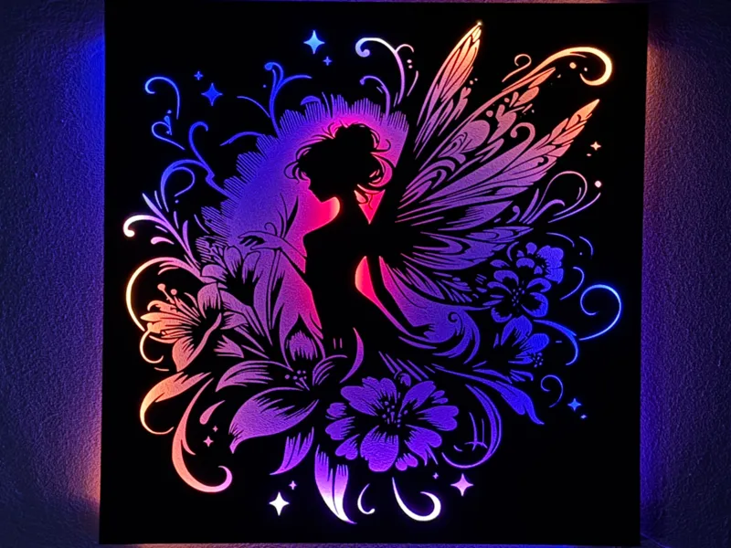 Fairy with flowers