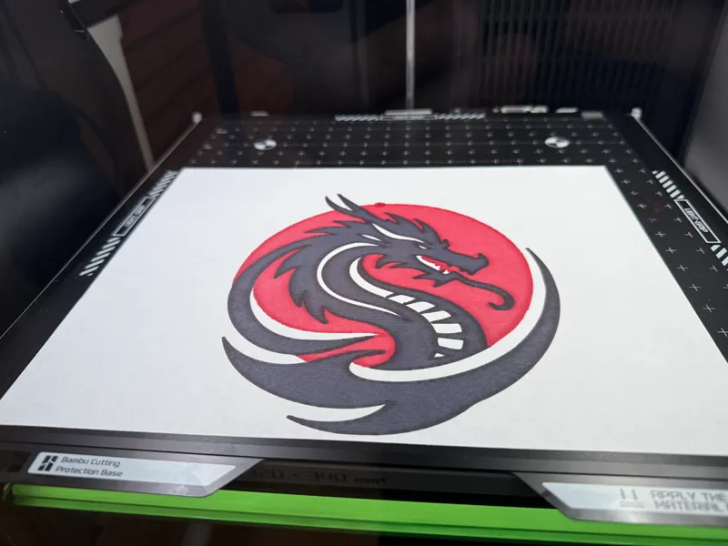 Dragon Image (Red/Black)