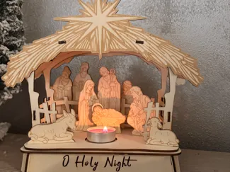 Christmas nativity scene---presepe di natale
