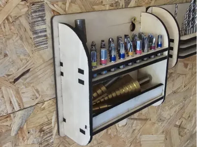 Modular Bit Holder - DXF file for laser cutting