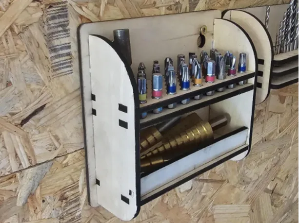 Modular Bit Holder - DXF file for laser cutting