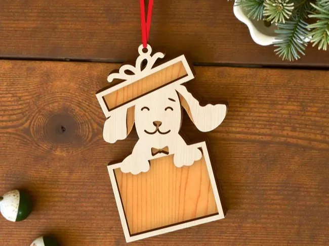 Dog ornament