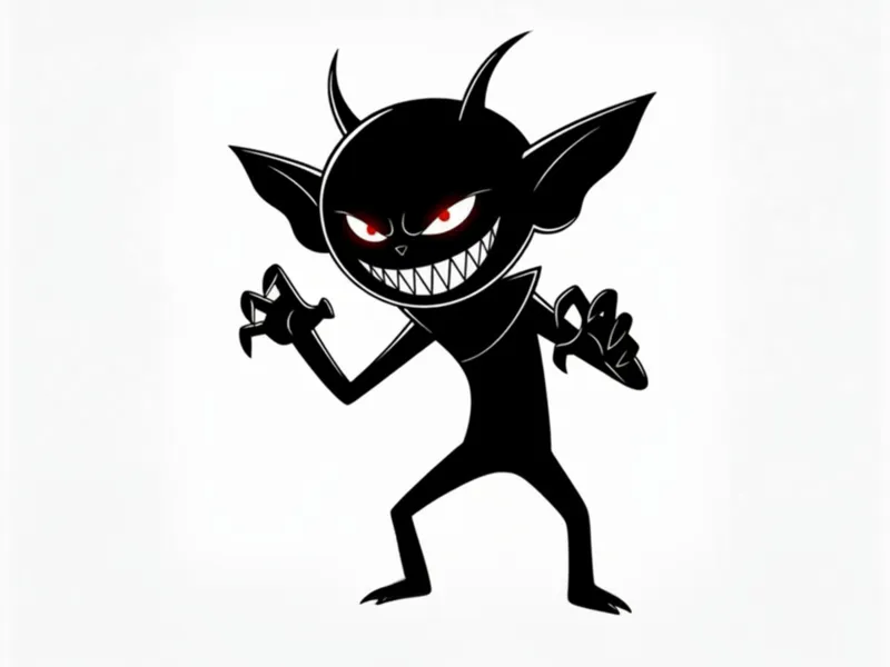 Evil Imp - Sticker/Decal/Engraving