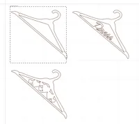 Laser cut hangers