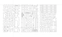 Laser cut school bus 3mm
