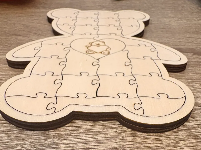 teddy bear puzzle