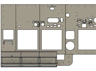 Boeing 737 Main Instrument Panel