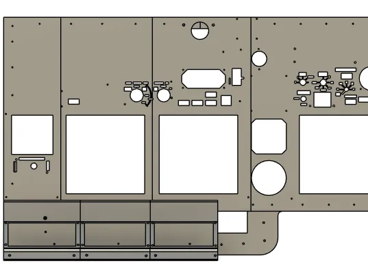Boeing 737 Main Instrument Panel