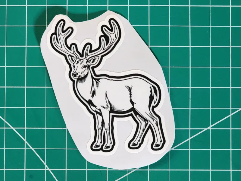 Buck Sticker - Print Then Cut
