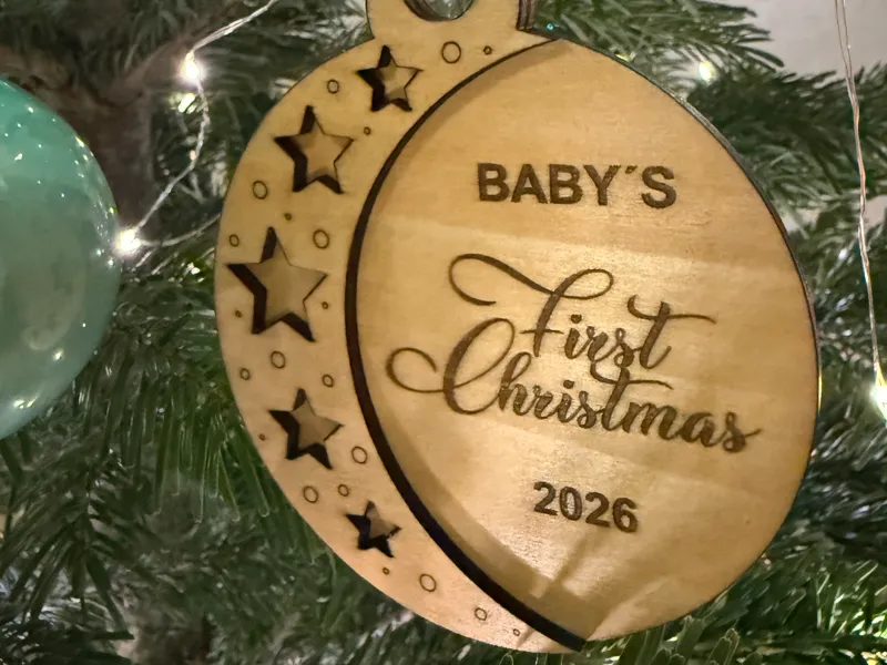 Baby´s First Christmas Mond 2026