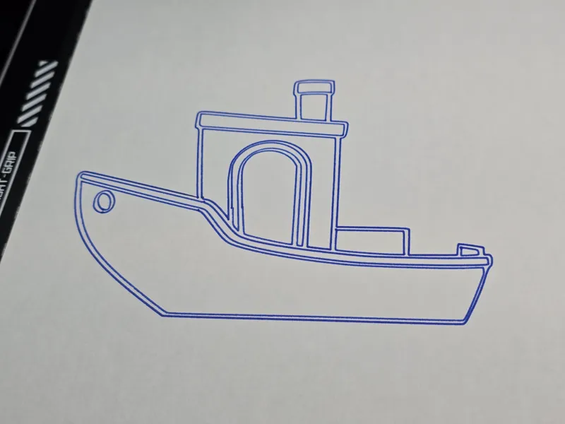 Benchy Boaty Drawing
